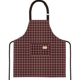Водонепроницаемый фартук MARMITON Chocolate, с карманами, 65х70 см, полиэстер 17325 