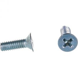 Винт Tech-Krep DIN965 с потайной головкой, оцинкованный М4х12 16 шт - пакет 126586 