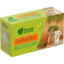 Запарка для бани Банные штучки хвоя сосны, 20 фильтр-пакетов х 1.5 г 33670 