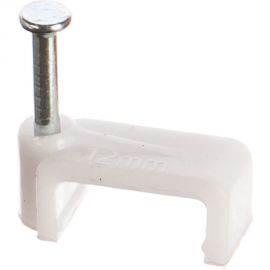 Скоба EKF 12 мм плоская 50 шт. plcn-ss-12 