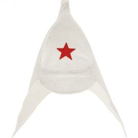 Модельная шапка Банная линия Буденовка светлая 11-002 