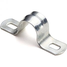 Металлическая двухлапковая скоба EKF d12-13 мм 10 шт. PROxima sm-2-12-13-r 