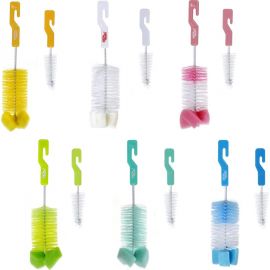 Ершики для мытья бутылочек и сосок ПОМА 2 шт. 0+ 417 