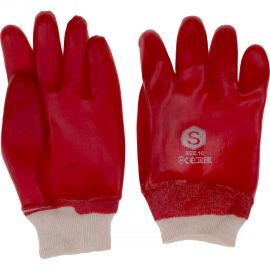 Нитриловые перчатки Samgrupp полный облив, гранатовые, р.10/XL 16061 