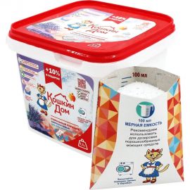 Стиральный порошок-автомат Кошкин Дом Лаванда, 1.1 кг, пластиковое ведёрко 70-01-001 