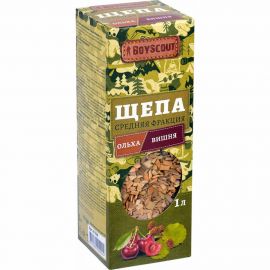 Щепа для копчения BOYSCOUT Ольха, Вишня, 1 л 61528 