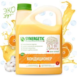 Кондиционер для белья Synergetic ЦИТРУСОВАЯ ФАНТАЗИЯ канистра ПЭ 2.75 л 4623722339812 
