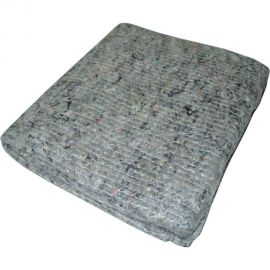 Тряпка для пола ООО Комус нетканое регенерирующее прошивное полотно, серое, 70х80 см, 5 шт в упаковке 549600 