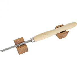 Токарный резец мейсель полукруглый 12 мм (Oval-chisel, skew) STUBAI 62149 