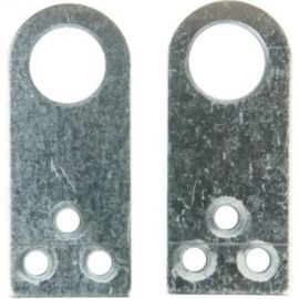 Прямая проушина для замка КРЕПКО-НАКРЕПКО 70х30х1.2 Pzp, 2 шт. 33387 