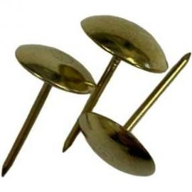 Мебельный гвоздь Локри 1,2x20, золото, 100 шт. ГМ золото 