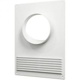 Площадка торцевая пластиковая с решеткой 100ПТПР (180x250 мм; фланец 100 мм) ERA 86-875 