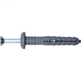 Дюбель-гвоздь Невский Крепеж полипропилен, 6x40, гриб. манжета, 200 шт. 814238 