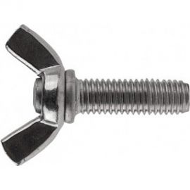 Винт-барашек КРЕП-КОМП американский тип, нержавейка А2, DIN 316, 10х25, 25 шт. вб1025 