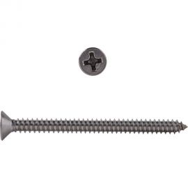 Универсальный саморез КРЕП-КОМП потай, нерж. А2, PH, DIN 7982, 4,8х70, 200 шт. спн4870 