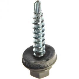 Кровельный саморез крепежная техника серый RAL 7004, 4.8х29 мм, 250 шт 420358 БК 