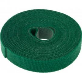 Многоразовая лента-липучка REXANT 5 м х 20 мм, зеленая 07-7523 