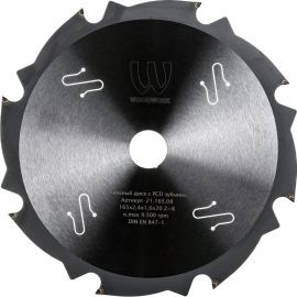 Диск пильный с PCD зубьями (165x2.4-1.6x20 мм; Z=8) WOODWORK 21.165.08 