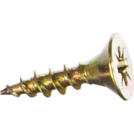 Саморез по дереву КРЕП-КОМП желтый цинк POZY 5х20 1000шт жд520ф 