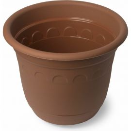 Горшок Колывань с поддоном Martika 10 л, диам. 30 см, терракотовый С96Т 