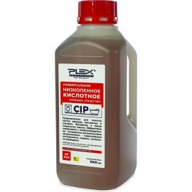 Универсальное кислотное средство для очистки систем джакузи и стиральных машин PLEX 1л УТ000005629 