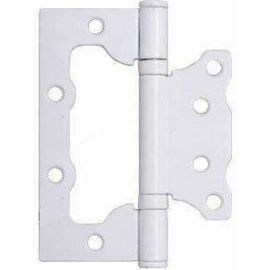 Петля без врезки Вантаж белый, 2 шт. 2BB-WH 