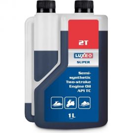 Масло моторное полусинтетическое SUPER 2T 1 л, дозаторная канистра LUXE 582/Д 