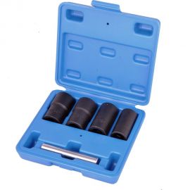 Набор головок-экстракторов 4 предмета и выколотка AV Steel AV-921088 