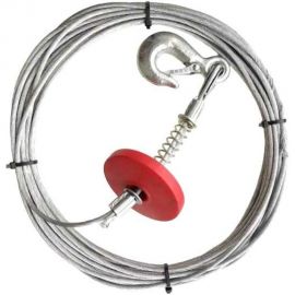 Трос с крюком для лебедки Rubel Т5008К 