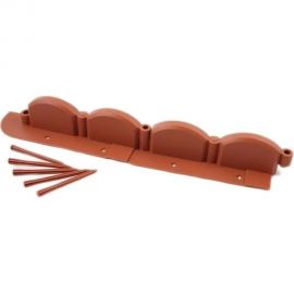 Садовый бордюр МАСТЕРСАД волна 