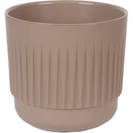 Пластиковый горшок с вкладкой liveingreen БЕТА Фраппе диам. 19 см, высота 19 см, 4.2 л Б19-90 