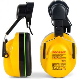 Противошумные наушники с креплением на защитной каске РОСОМЗ СОМЗ-77 Победа 60677 