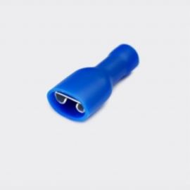 Полностью изолированная клемма "мама" Nord-Yada 6.3мм 1.5-2.5кв.мм (синяя) 906340 