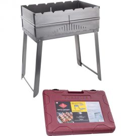 Мангал-дипломат в пластиковом кейсе Forester BC-781C 