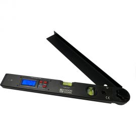 Цифровой угломер с двумя пузырьковыми уровнями WOODWORK DP-02 