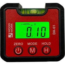 Цифровой магнитный уклономер с уровнем WOODWORK DA-01 