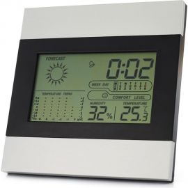Комнатная метеостанция с памятью, часами и будильником REXANT 70-0501-4 