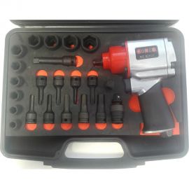 Гайковёрт с набором ударных головок FORCE 3233 