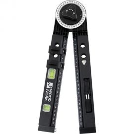 Угломер-транспортир со встроенным пузырьковым уровнем WOODWORK MSP-005 