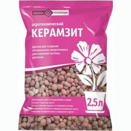 Керамзит Долина Плодородия средний, 2.5 л 4603725847286 
