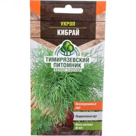 Семена Тимирязевский питомник укроп Кибрай поздний 3 г 4607189276408 