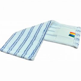 Плоский моп NV микрофибра, 40 см, мягкий абразив, крепление карман и ухо MFSO-M-40/C 