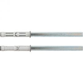 Кронштейн VORMANN Bolzen 8х80 мм, оцинкованный, 2 шт. европодвес, 7 кг 00135 000 