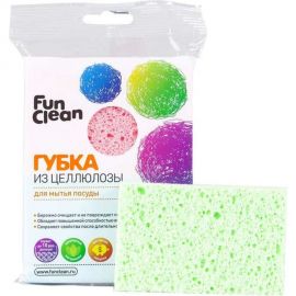Губка для посуды Fun Clean XL целлюлоза, без фибры, 2 шт. 7774 