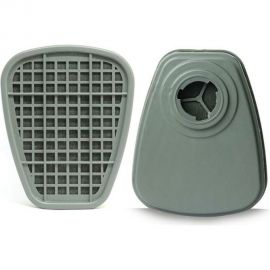 Фильтр от органических паров, кислых газов, аммиака RoxelPro ABEK1 2 шт 733381 