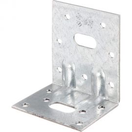 Усиленный перфорированный уголок GAH ALBERTS оцинкованный, 50х77х64х2 мм 335717 