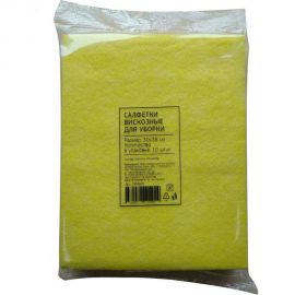 Хозяйственные салфетки ООО Комус вискоза, 30x38 см, 60 г кв.м., 10 штук 1382415 