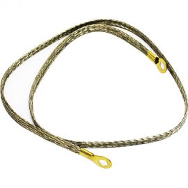 Провод массы VOLTON 100 см (косичка) сечение 10/16 медь, луж. клемма-латунь VLTPML1001016 