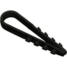 Дюбель-хомут для круглого кабеля TDM ДХК-10 5-10 мм нейлон черный 100 шт. SQ0539-0002 