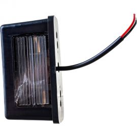 Фонарь подсветки номерного знака ДАЛИ-авто ПН1-0101 еврофура, черная, б/л DA-01778 